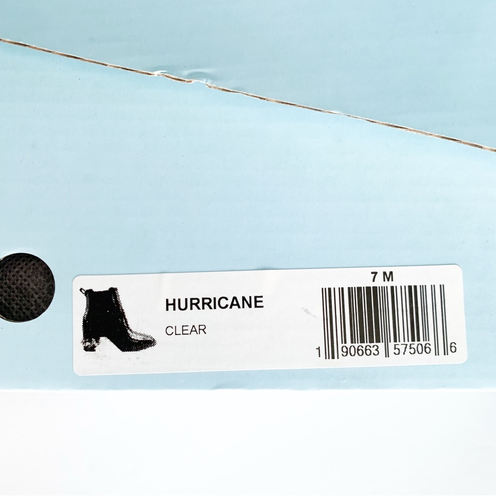 Jeffrey Campbell Hurricane Clear Vinyl Rain Boots - Picture 15 of 16